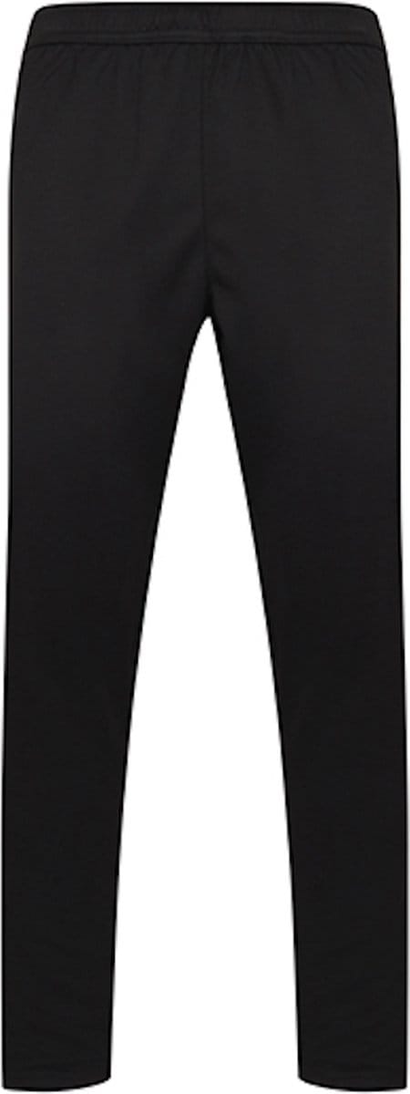 Adults Knitted Tracksuit Joggingsbroek Black/White - XL