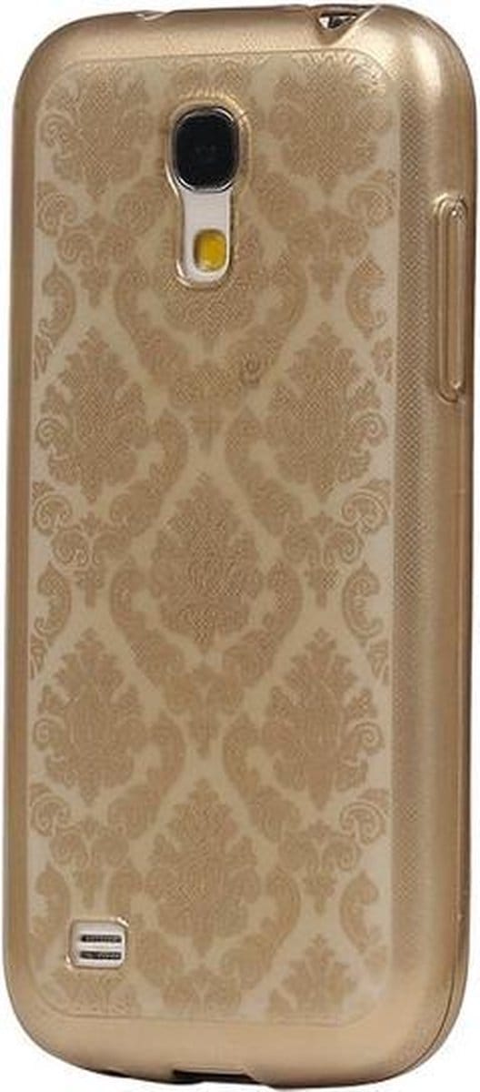Goud Brocant TPU back case cover hoesje voor Samsung Galaxy S5 Mini