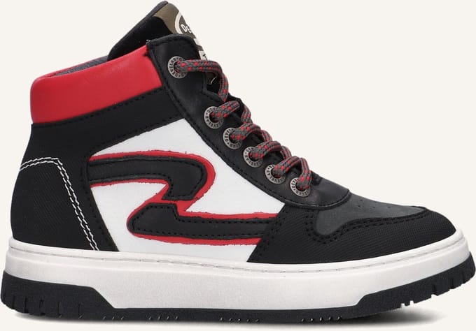 Develab 45371 Sneakers Jongens - Leren Sneaker - Zwart - Maat 27