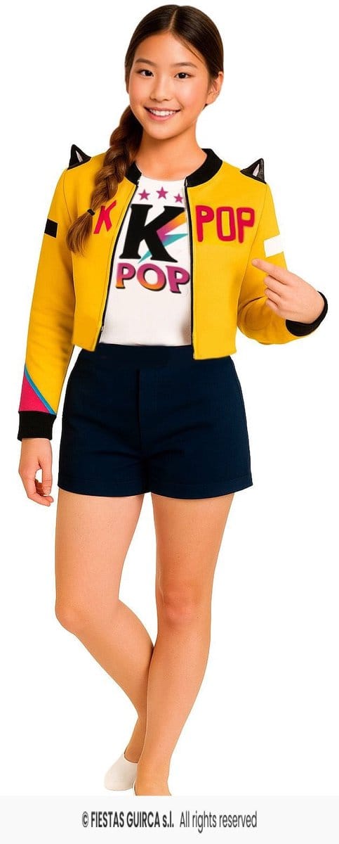 KPop Verkleedkleding Kind Star Nova - 5-6 jaar / 105-115cm