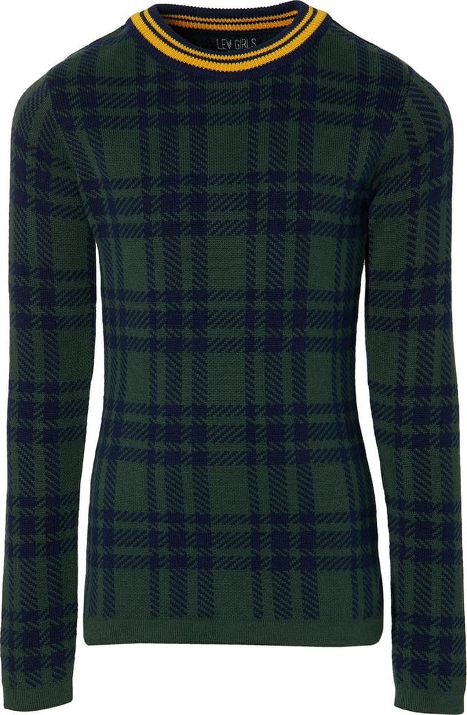 Levv longsleeve Kato donker groen voor meisjes - maat 152