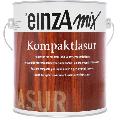 EinzA Kompaktlasur 2,5 liter - Ebben