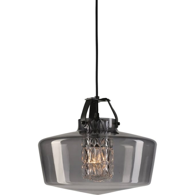 DESIGN BY US Hanglamp Addicted To Us, rookgrijs/zwart