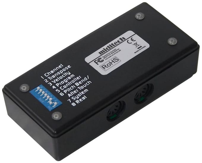 Miditech MIDI Thru 4 / Filter 4-voudig MIDI Thru Box - MIDI-tool voor keyboards