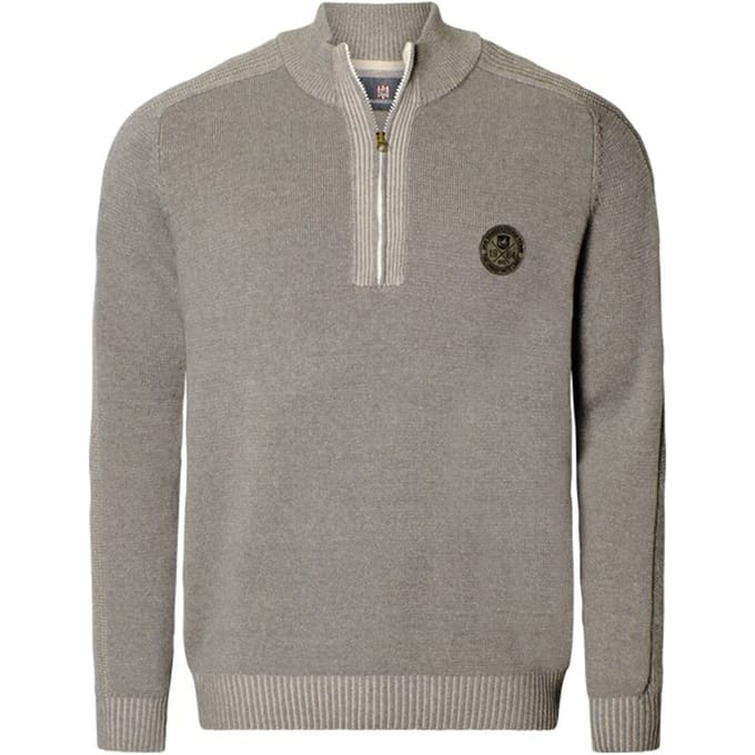 Jan Vanderstorm herren Trui - 52/54 - grijs - Plus Size