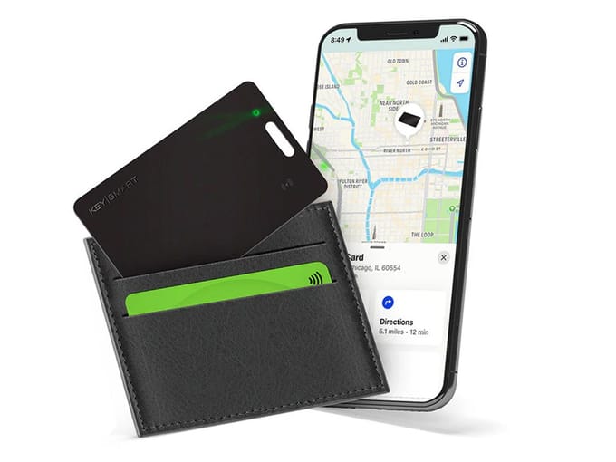 KEYSMART® SMARTCARD - Werkt met zoek mijn iPhone