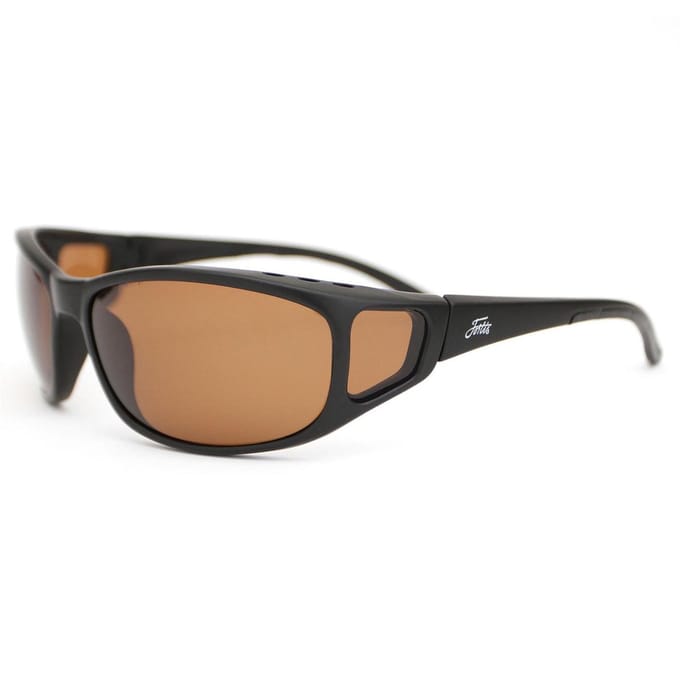 Fortis Eyewear Wraps 247 Brown - Zonnebril - Bruin - Mat Zwart