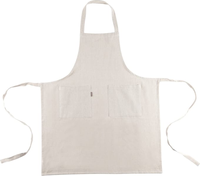 Linen & More - Keukenschort 'Indi' (Ivory)