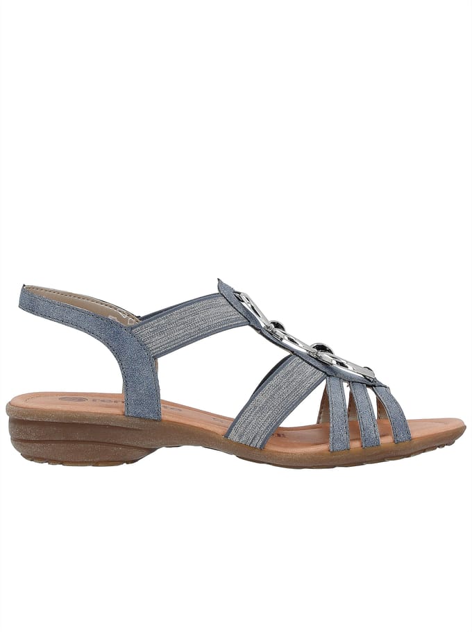Remonte dames sandaal blauw