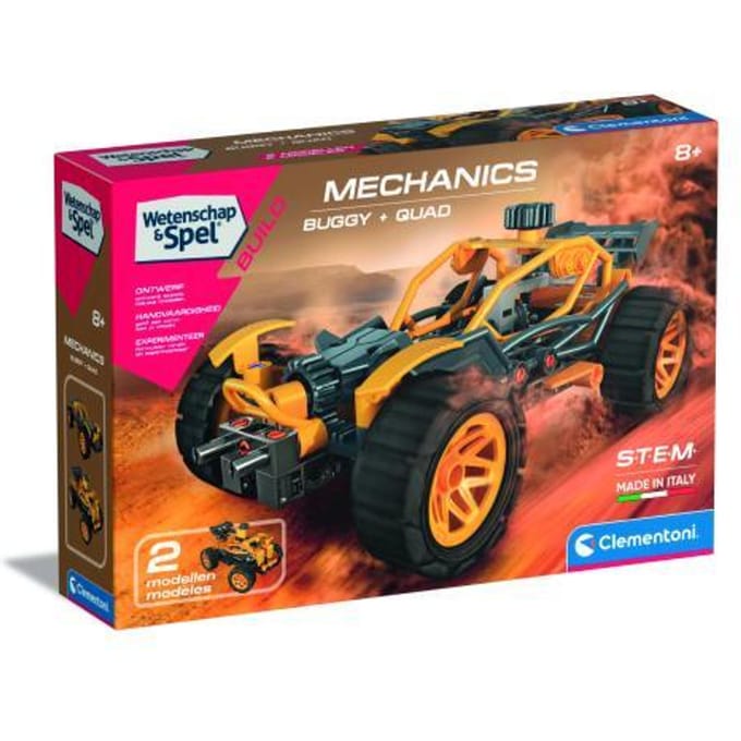 Clementoni Wetenschap & Spel - Mechanics Buggy en Quad
