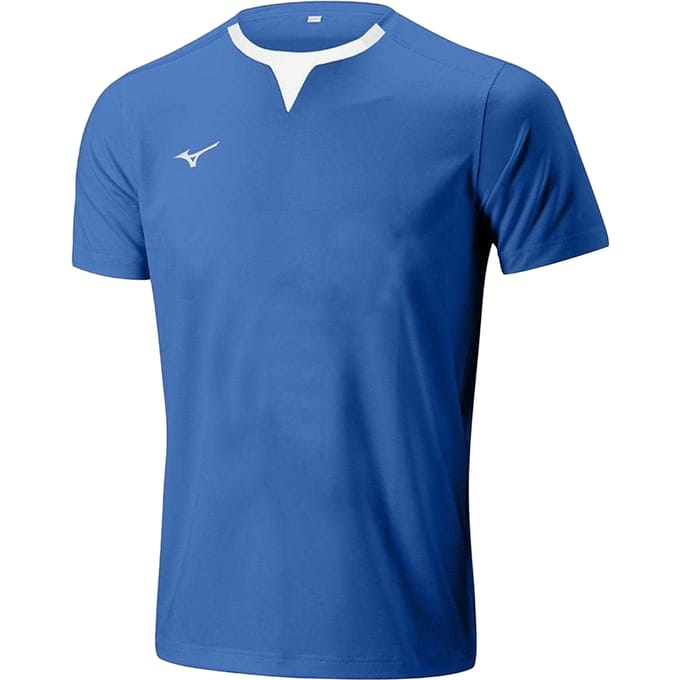 Mizuno Heren Authentiek Logo Trainings Rugby Shirt (Royaal Blauw)