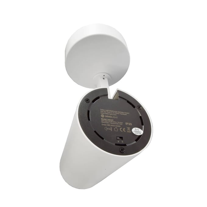 Deko-Light LED plafondspot Lucea, verstelbaar, 30 W wit