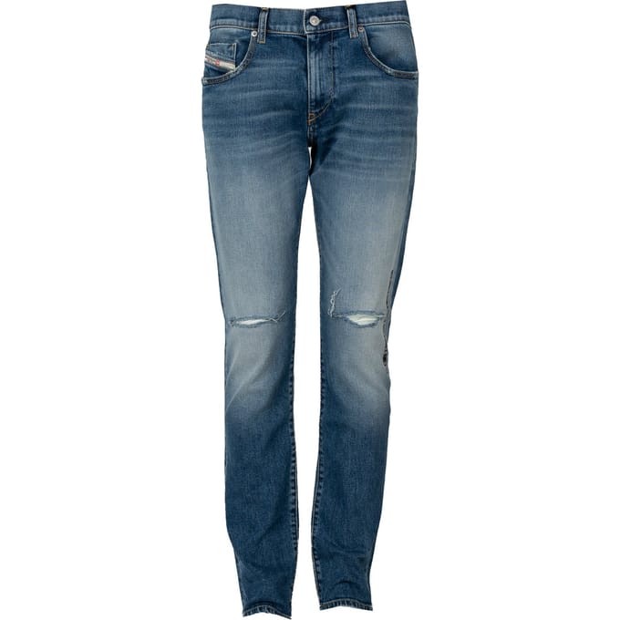 Diesel Jeans D-Strukt Mannen blauw