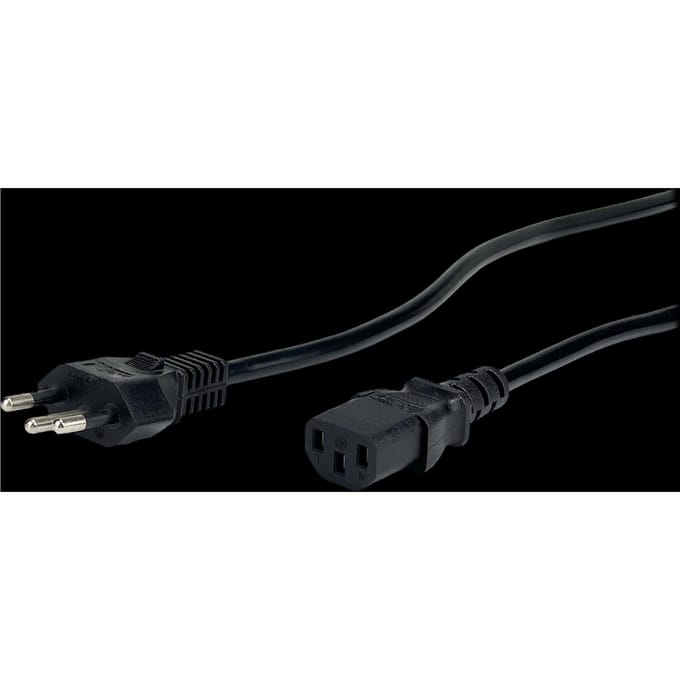 Zwitserse AC C13 Stroomkabel 1,8m - Computer & Apparatuur