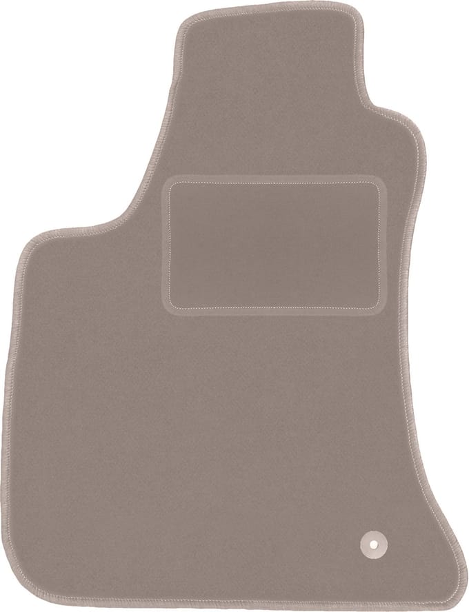 Beige bestuurdersmat voor: Dodge Charger coupé (2006-2010)