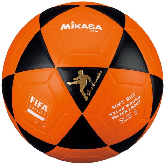 Mikasa FT-4 Voetbal Oranje, Zwart