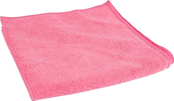 Microvezeldoek | ft 40 x 40 cm | roze | pak van 10 stuks