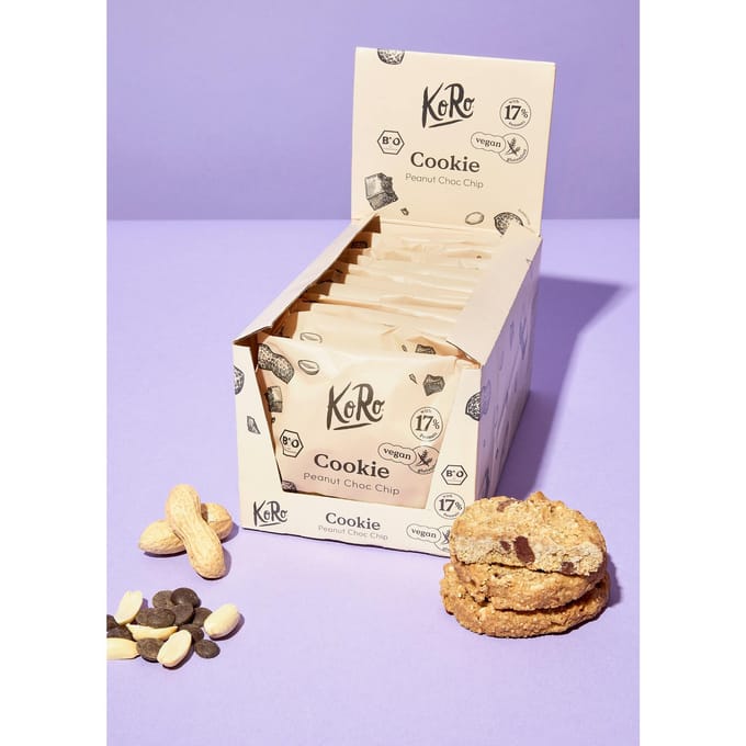 Bio cookie peanut chocolate chip 12 x 50 g