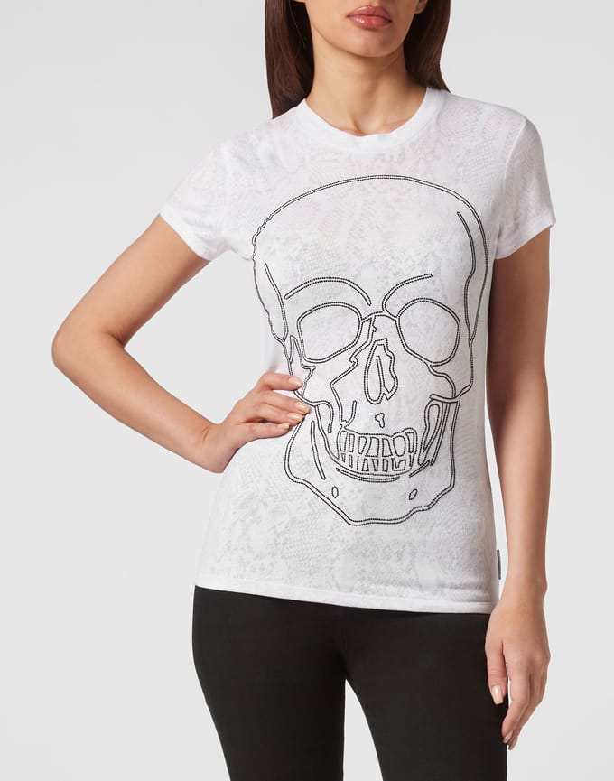 T-Shirt Ronde Hals Skull