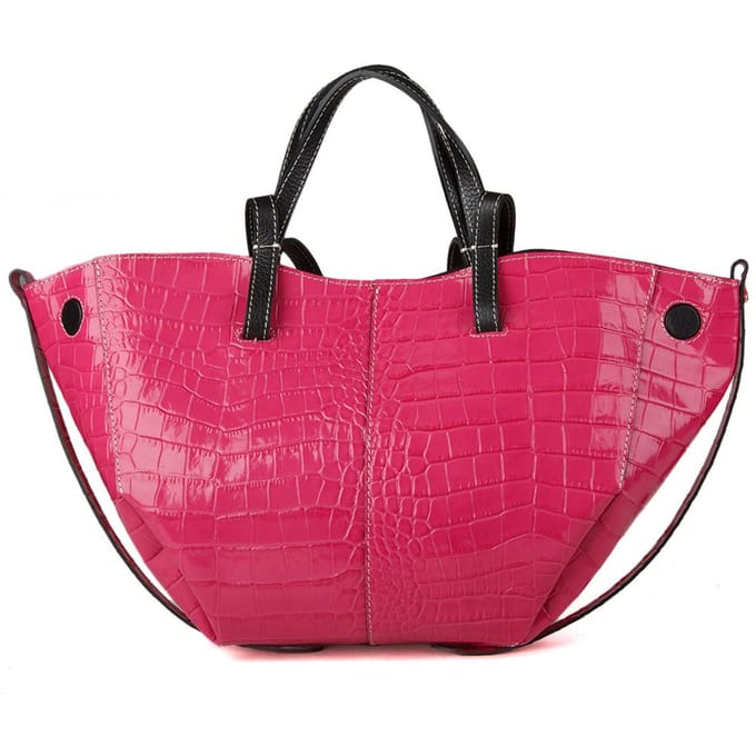 Giulia Monti Schoudertas Fuxia Zwart