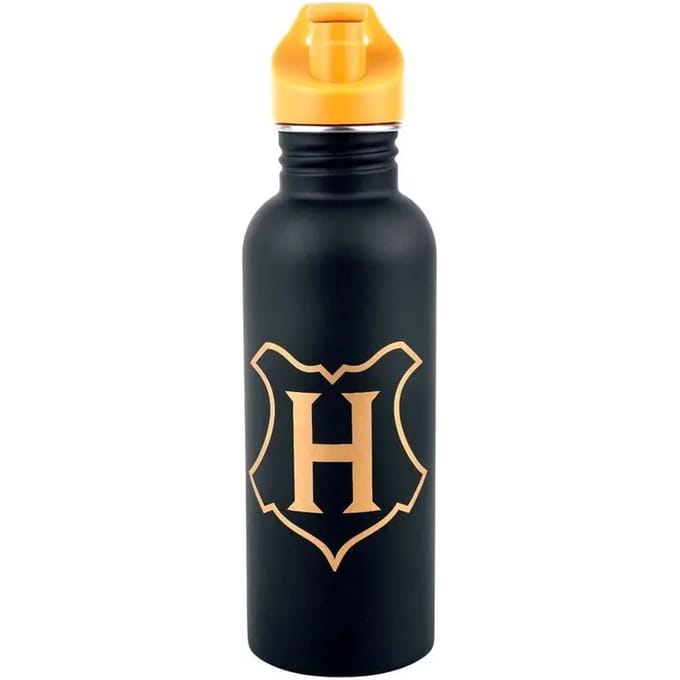 Harry Potter - "I'd Rather Be At Hogwart" Zwarte Kantine Drinkfles