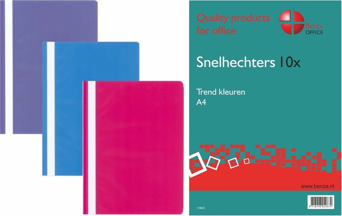 Benza - Snelhechters Trendy Kleuren (10 stuks)