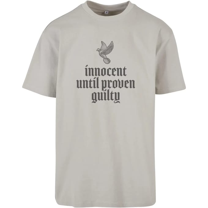 Mister Tee - Justice Oversize Heren Tshirt - XL - Grijs
