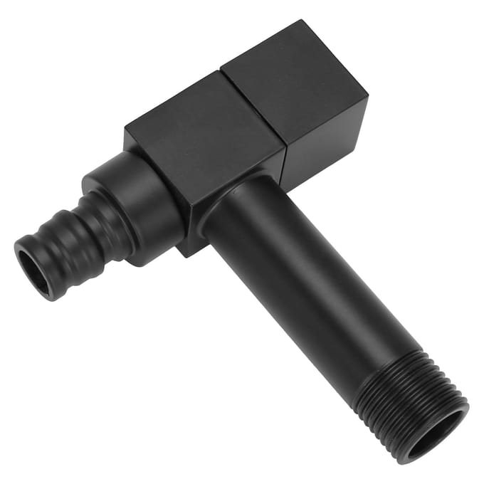 G1/2 Vierkante Waterkraan Volledig Koper Enkele Koudkraan Wasmachinetap Hardware Fittingen black