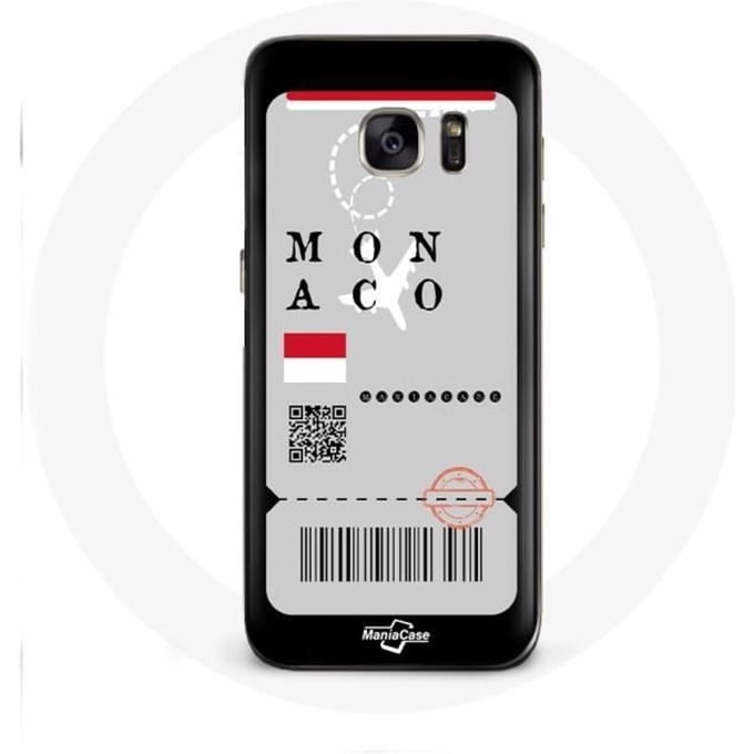 Samsung Galaxy S7 hoesje Monaco vliegticket
