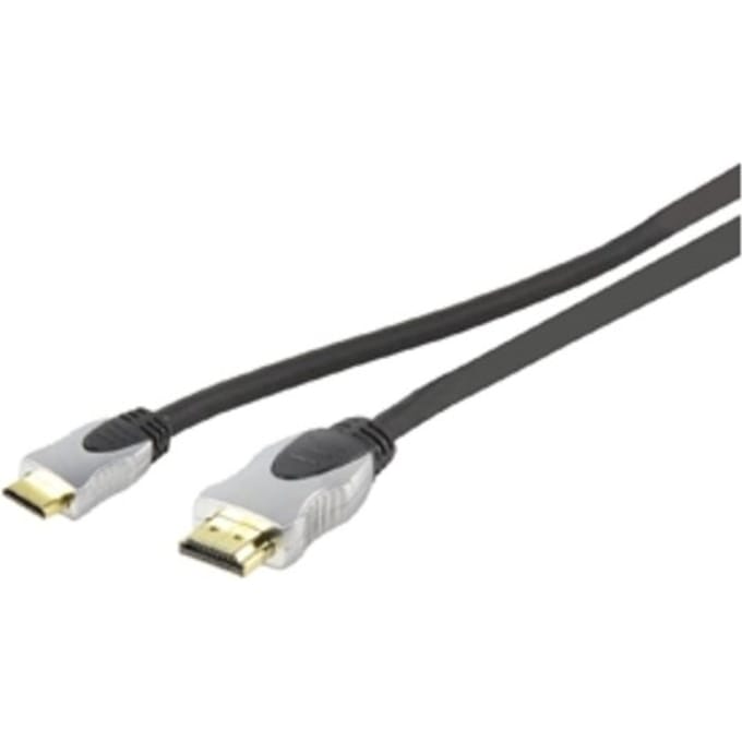 HQ - 1.3 High Speed HDMI naar HDMI Mini kabel - 2.5 m - Zwart
