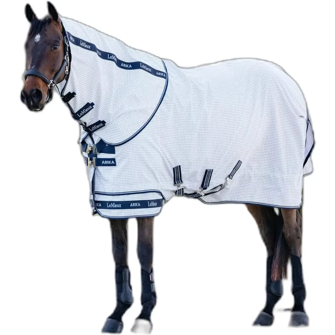 LEMIEUX ARIKA FIELD RUG ZOMERDEKEN Wit