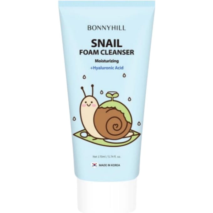 [Bonnyhill] Gezichtsschuimreiniger Snail white