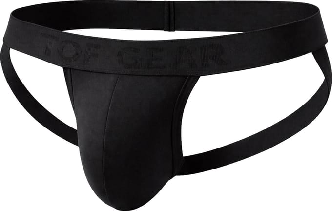 TOF Paris Access Jockstrap Black - MAAT L - Heren Ondergoed - Jockstrap voor Man - Mannen Jock