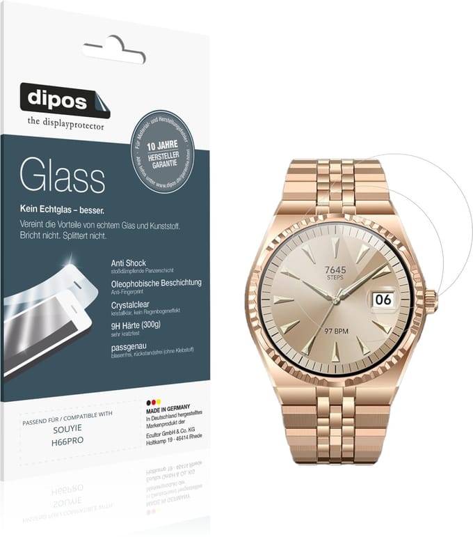 dipos – 2x Pantserfolie geschikt voor SOUYIE H66PRO | 9H Screenprotector