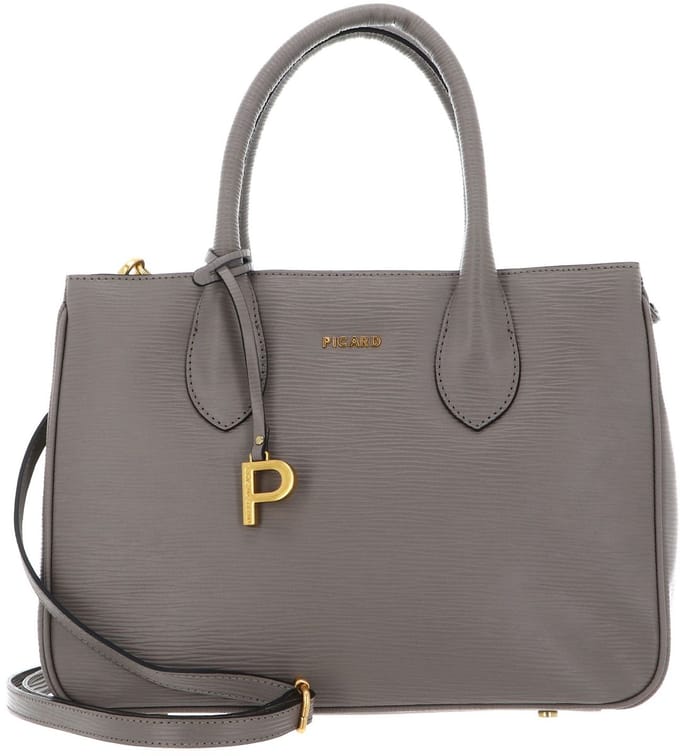 PICARD handtas schoudertas Calais Shopper Cement Taupe