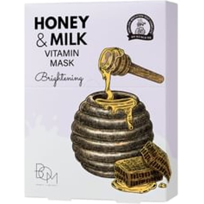 BOM - Honey & Milk Vitamin Mask Brightening Set 25ml x 10 sheets