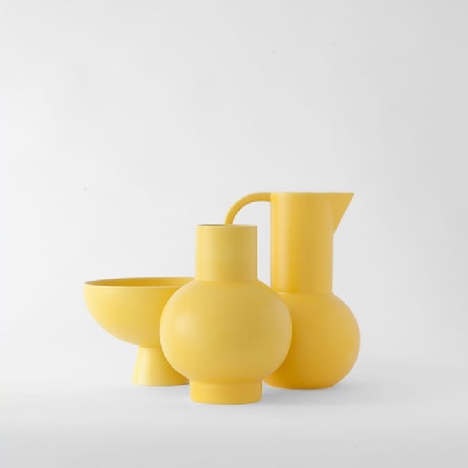 raawii Strøm Karaf - Freesia (yellow) - S