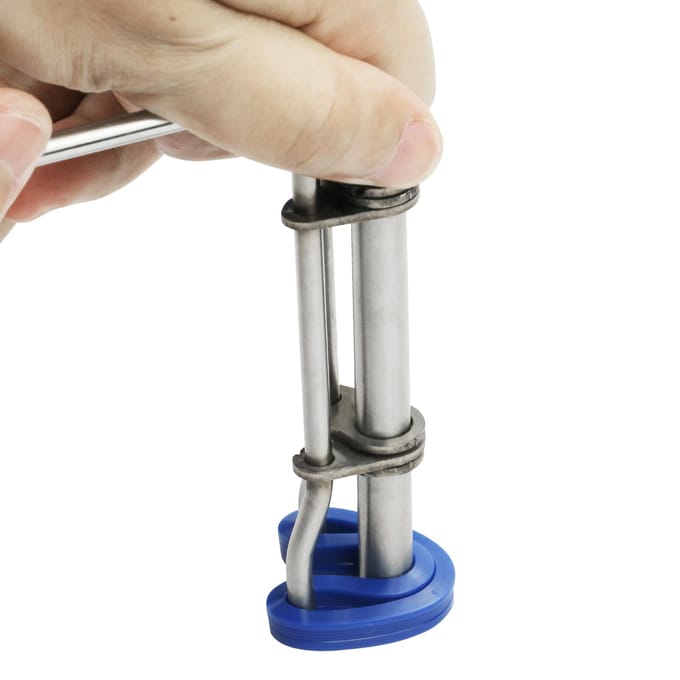 Installatiegereedschap voor afdichting van hydraulische cilinderzuigerstang, voor U-Cup-afdichtingsinstallatiegereedschapsset, afdichting zilver