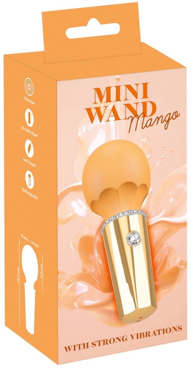 Mini Wand Vibrator Oranje
