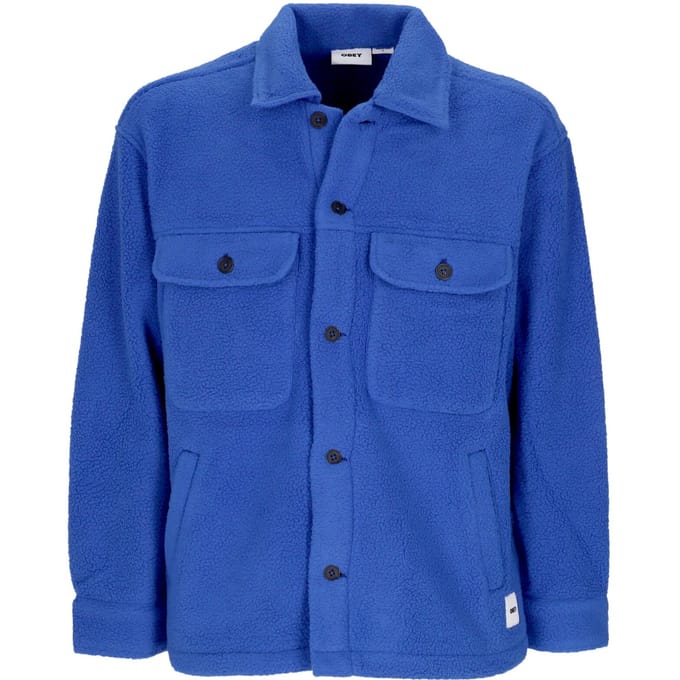 Thompson Shirt Jacket Heren gewatteerd overhemd Surf blauw