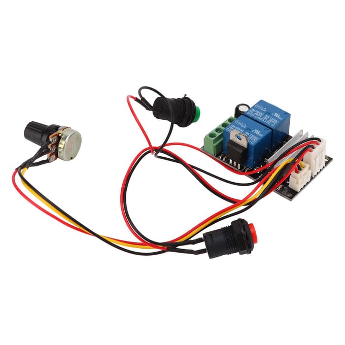 Contrôleur de Moteur Léger Compact Régulateur pour Actionneur Linéaire Contrôle de Vitesse CC 7‑25V