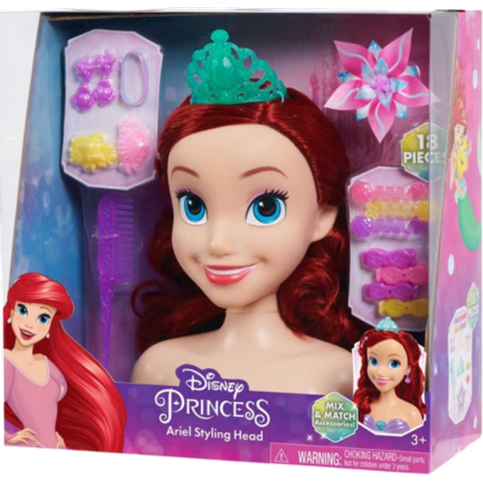 Disney Princess Ariel Stylinghoofd Speelset