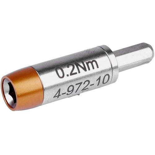 BERNSTEIN Tools for Electronics Bernstein Werkzeugfabrik 4-972 Draaimomentadapter Vooringesteld Inbus 0.2 Nm (max)