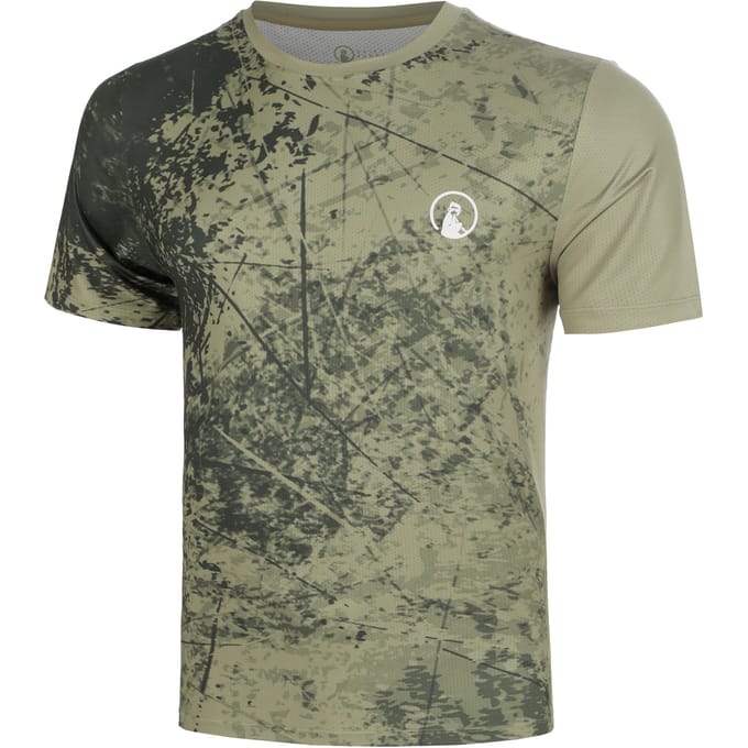 Quiet Please Memories Receiver Scrubbled T-shirt Heren