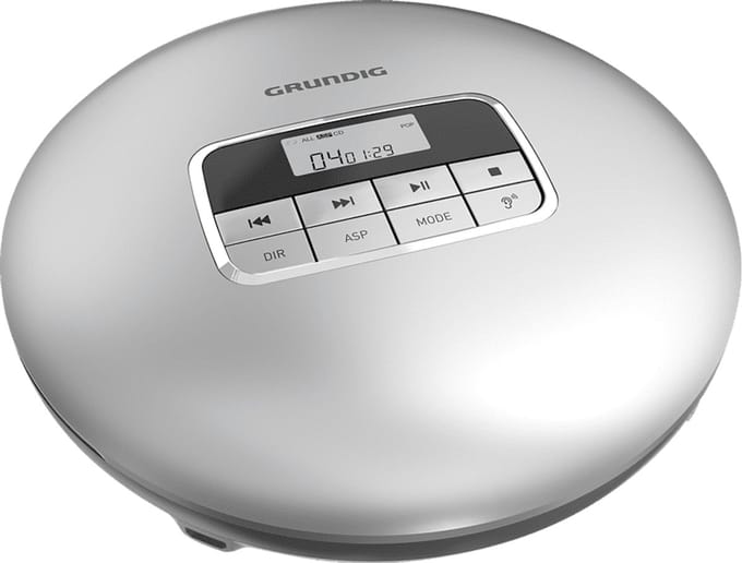 Grundig GCP1020 cd-speler Persoonlijke cd-speler Wit