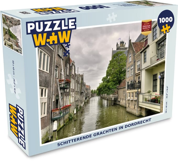 Puzzel Huizen - Architectuur - Nederland - Legpuzzel - Puzzel 1000 stukjes volwassenen
