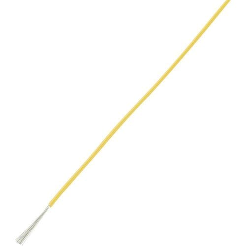 TRU COMPONENTS 1570176 Draad LiY 1 x 1 mm² Geel 10 m