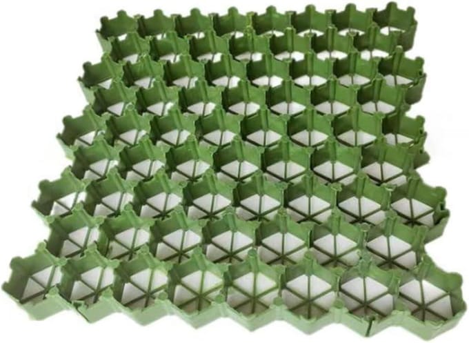 Grindroosters Set - Oprit Stabilisator - Pad Versterken - Anti-Migration Base - 4 cm dik - Grijs