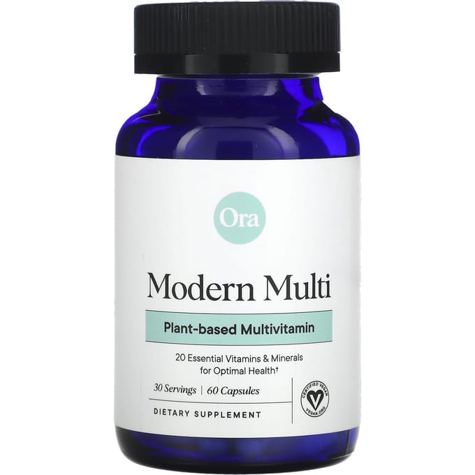 Ora, multivitamine végétale moderne, 60 capsules