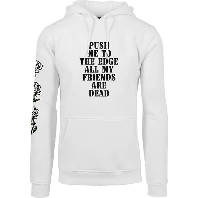 Mister Tee - Push Me Hoodie/trui - XS - Wit